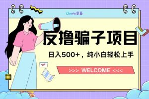 反撸骗子项目，日入500小白轻松上手