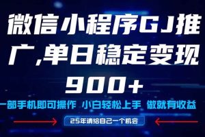 (14854期)25年爆火小程序挂机推广玩法教学,小白宝妈轻松上手,单日稳定变现900+